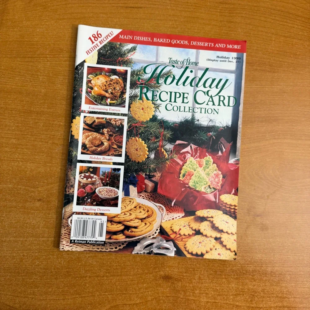 Holiday‎ Recipe Card Collection Cookbook